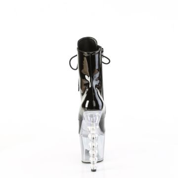 BLISS-1020BC Sexy kotníčkové kozačky Pleaser - zadní pohled BLISS-1020BC Sexy kotníčkové kozačky Pleaser - zadní pohled