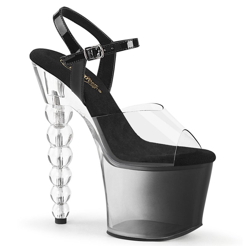BLISS-708-1BC Sexy sandály Pleaser