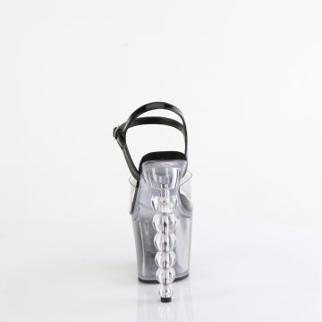 BLISS-708-1BC Sexy sandály Pleaser Pleaser - zadní pohled BLISS-708-1BC Sexy sandály Pleaser Pleaser - zadní pohled