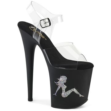 Sandály a páskové boty FLAMINGO-808TGRS Sexy Pleaser