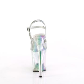 FLAMINGO-809HT Sandály na extra vysokém podpatku Pleaser - zadní pohled FLAMINGO-809HT Sandály na extra vysokém podpatku Pleaser - zadní pohled