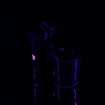 XTREME-809HB Květinové sexy boty Pleaser - vnější pohled XTREME-809HB Květinové sexy boty Pleaser - vnější pohled