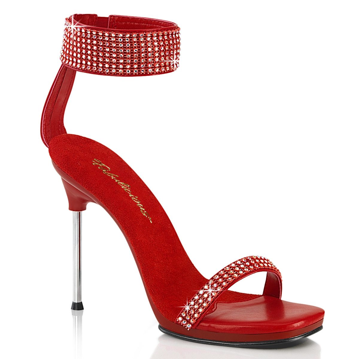 CHIC-40 Červené sandály | CHIC-40 Fabulicious CHIC-40 Červené sandály | CHIC-40 Fabulicious