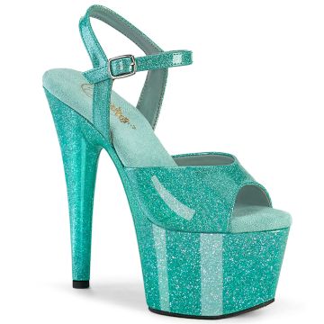 Sandály a páskové boty ADORE-709GP Modré Pleaser