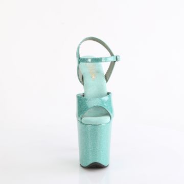 FLAMINGO-809GP Sandály na extra vysokém podpatku Pleaser Pleaser - přední pohled