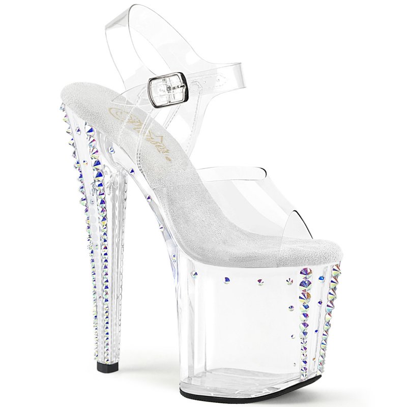ENCHANT-708RS-02 Sexy sandály Pleaser