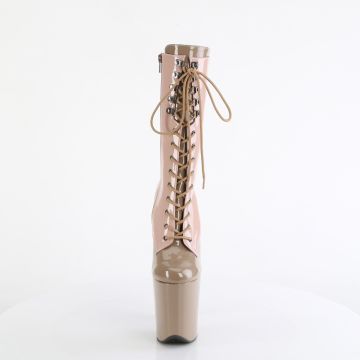 FLAMINGO-1054DC Kozačky na pole dance Pleaser - přední pohled