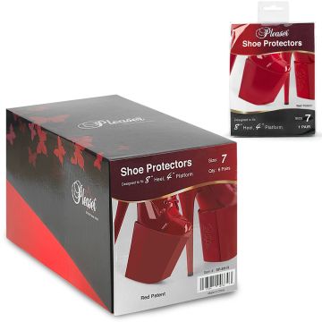 Obuv skladem SP-8H-R Červené chrániče Pleaser