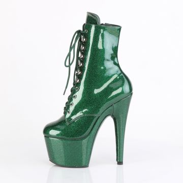 ADORE-1020GP Zelené kotníčkové kozačky Pleaser Pleaser - vnitřní pohled ADORE-1020GP Zelené kotníčkové kozačky Pleaser Pleaser - vnitřní pohled