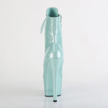 ADORE-1020GP Mátové kotníčkové kozačky Pleaser - zadní pohled