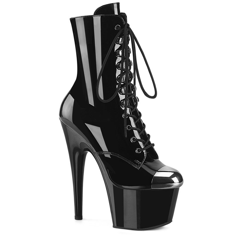 ADORE-1020ESC Černé kozačky Pleaser