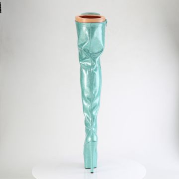 ADORE-3020GP kozačky Pleaser Pleaser - zadní pohled