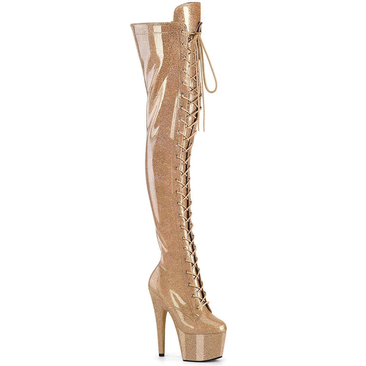 ADORE-3020GP Zlaté kozačky Pleaser | ADORE-3020GP Pleaser