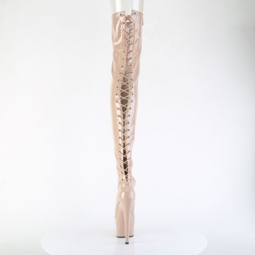 ADORE-3850 Tělové kozačky Pleaser Pleaser - zadní pohled ADORE-3850 Tělové kozačky Pleaser Pleaser - zadní pohled