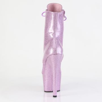 ADORE-1020GP Růžové kozačky Pleaser - zadní pohled ADORE-1020GP Růžové kozačky Pleaser - zadní pohled