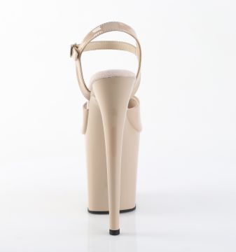 FLAMINGO-809 Tělové sexy botky Pleaser - zadní pohled FLAMINGO-809 Tělové sexy botky Pleaser - zadní pohled