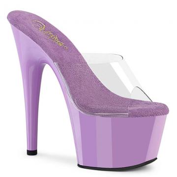 ADORE-701 Fialkové pantofle Pleaser