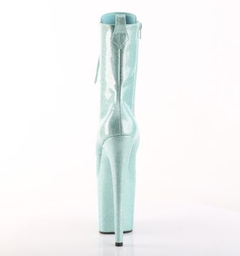 FLAMINGO-1040GP Mátové taneční kozačky Pleaser Pleaser - zadní pohled FLAMINGO-1040GP Mátové taneční kozačky Pleaser Pleaser - zadní pohled