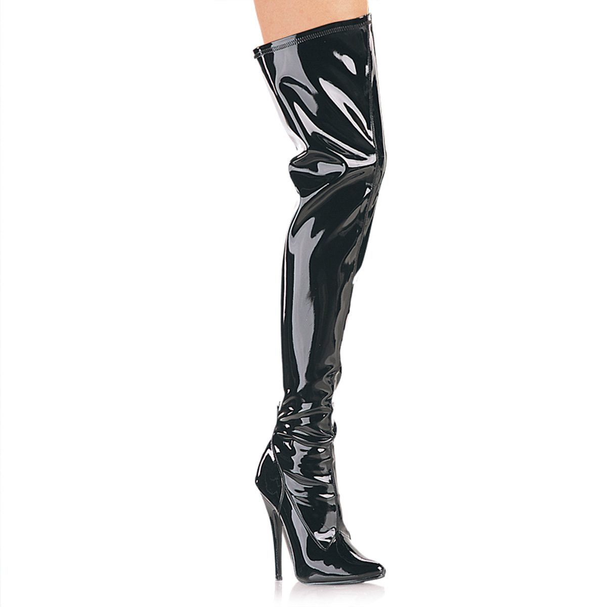 DOMINA-3000 Černé erotické kozačky | DOMINA-3000 Devious