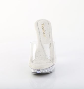 COCKTAIL-501RSI Pantofle na modeling Fabulicious - přední pohled