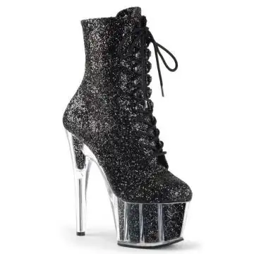 ADORE-1020G Černé sexy kozačky