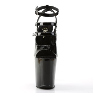 XTREME-873 Černé sexy boty Pleaser - přední pohled XTREME-873 Černé sexy boty Pleaser - přední pohled