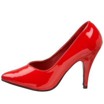 DREAM-420W Červené lodičky Pleaser - zadní pohled DREAM-420W Červené lodičky Pleaser - zadní pohled