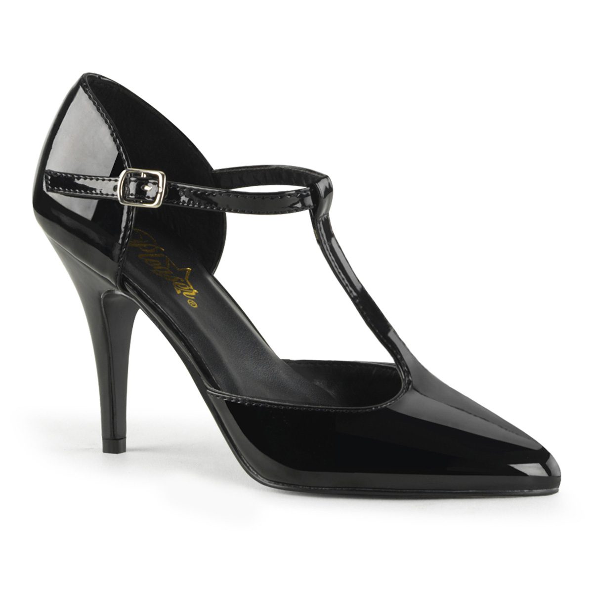 VANITY-415 Retro černé lodičky | VANITY-415 Pleaser