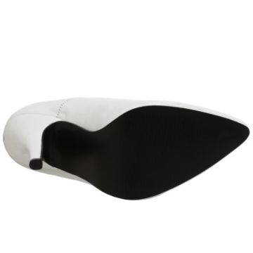 SEDUCE-420 Bílé kožené lodičky Pleaser - vnitřní pohled SEDUCE-420 Bílé kožené lodičky Pleaser - vnitřní pohled