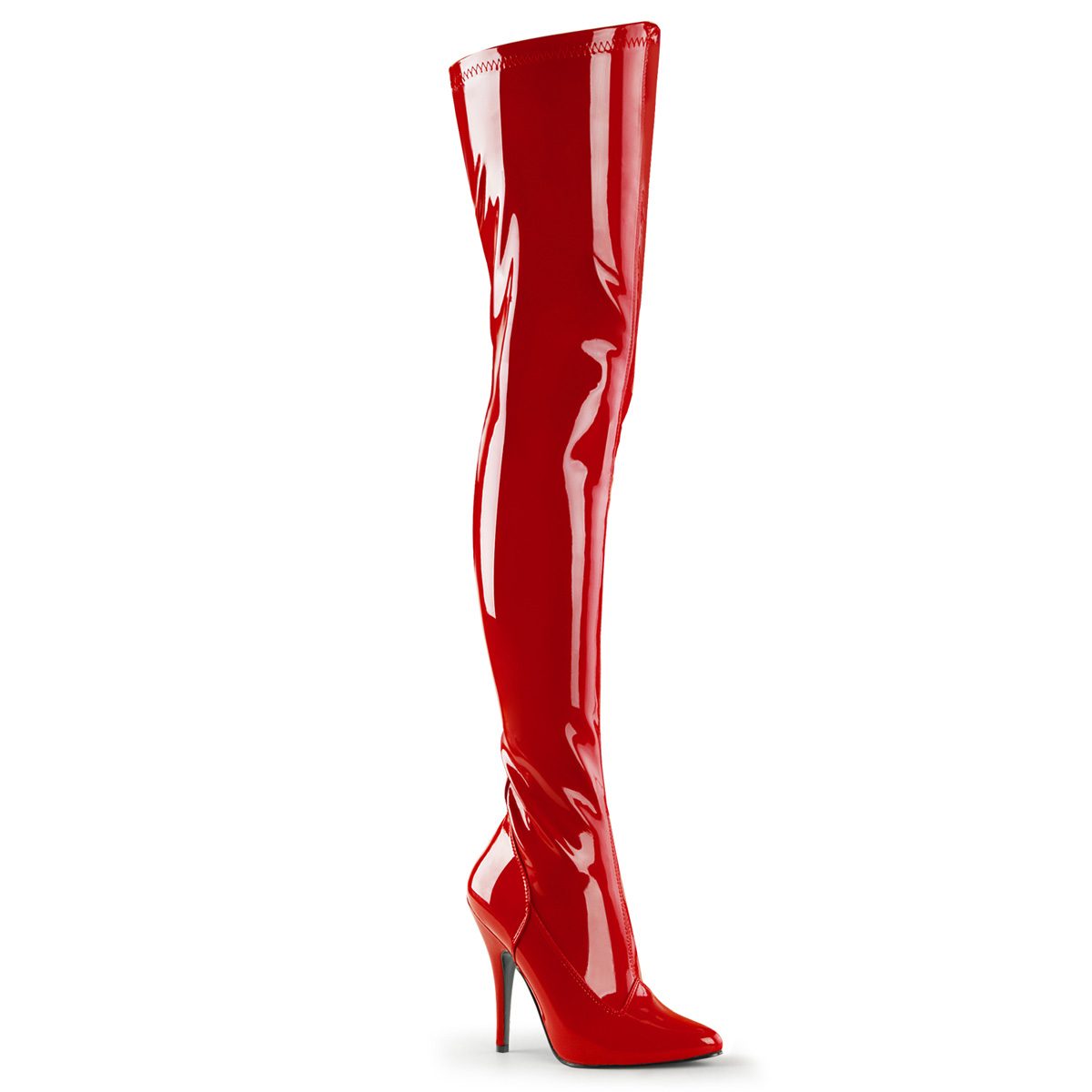 SEDUCE-3000 Červené erotické kozačky | SEDUCE-3000 Pleaser
