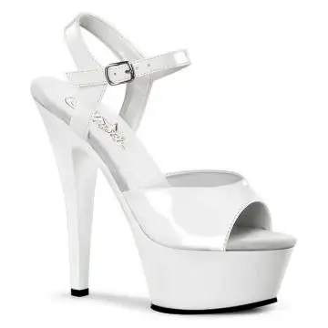 KISS-209 Bílé sexy sandály