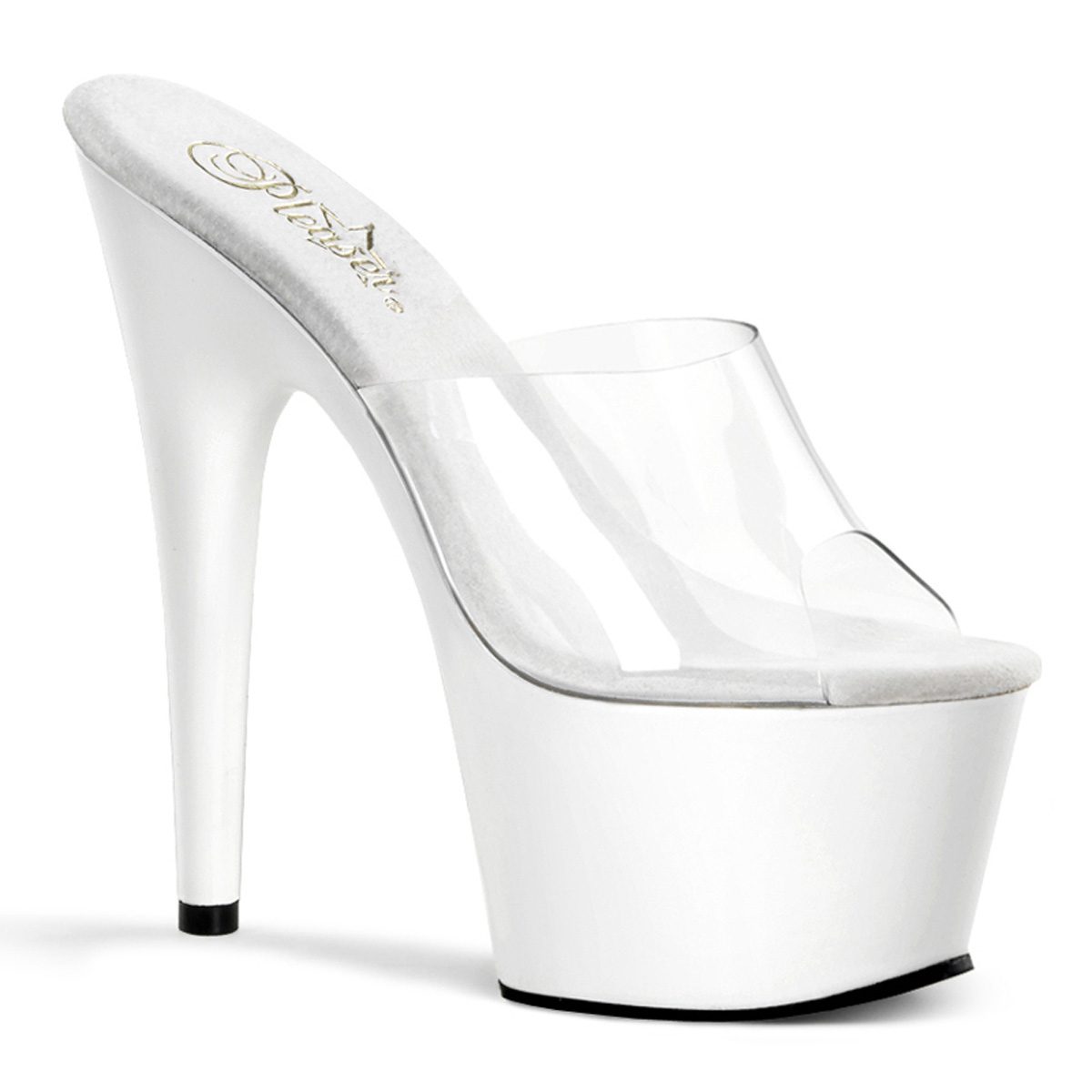 ADORE-701 Bílé sexy pantofle | ADORE-701 Pleaser