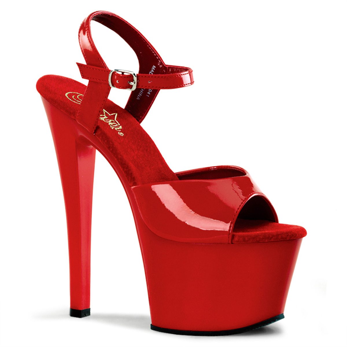 SKY-309 Červené sexy sandály | SKY-309 Pleaser