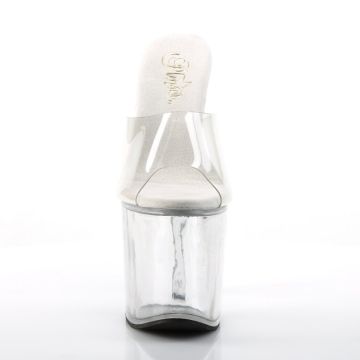 TABOO-701 Sexy pantofle Pleaser - přední pohled TABOO-701 Sexy pantofle Pleaser - přední pohled