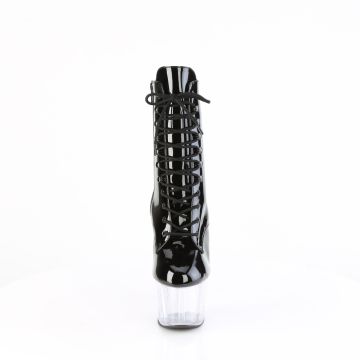 ADORE-1020 Kotníčkové sexy kozačky Pleaser - přední pohled ADORE-1020 Kotníčkové sexy kozačky Pleaser - přední pohled