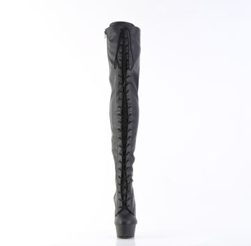 DELIGHT-3023 Pleaser kozačky Pleaser - přední pohled