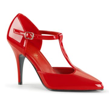 Lodičky na vysokém podpatku VANITY-415 Červené retro Pleaser