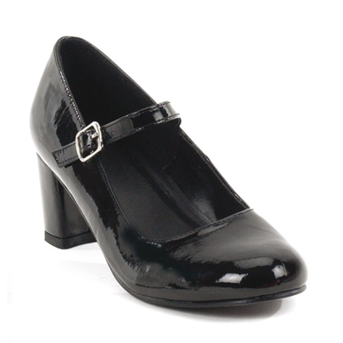 SCHOOLGIRL-50 Černé retro lodičky | SCHOOLGIRL-50 Funtasma