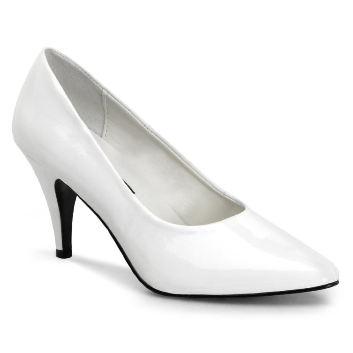 PUMP-420 Bílé lodičky | PUMP-420 Pleaser