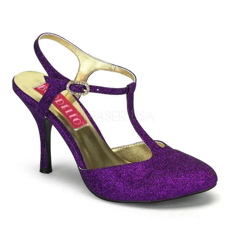 VIOLETTE-12G Fialové dámské lodičky