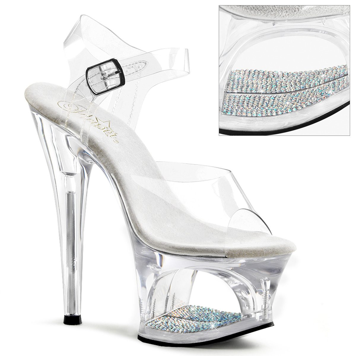 MOON-708DM Sexy boty Pleaser | MOON-708DM Pleaser