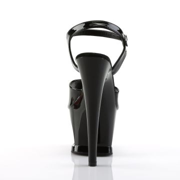 MOON-709 Sexy boty Pleaser Pleaser - zadní pohled MOON-709 Sexy boty Pleaser Pleaser - zadní pohled