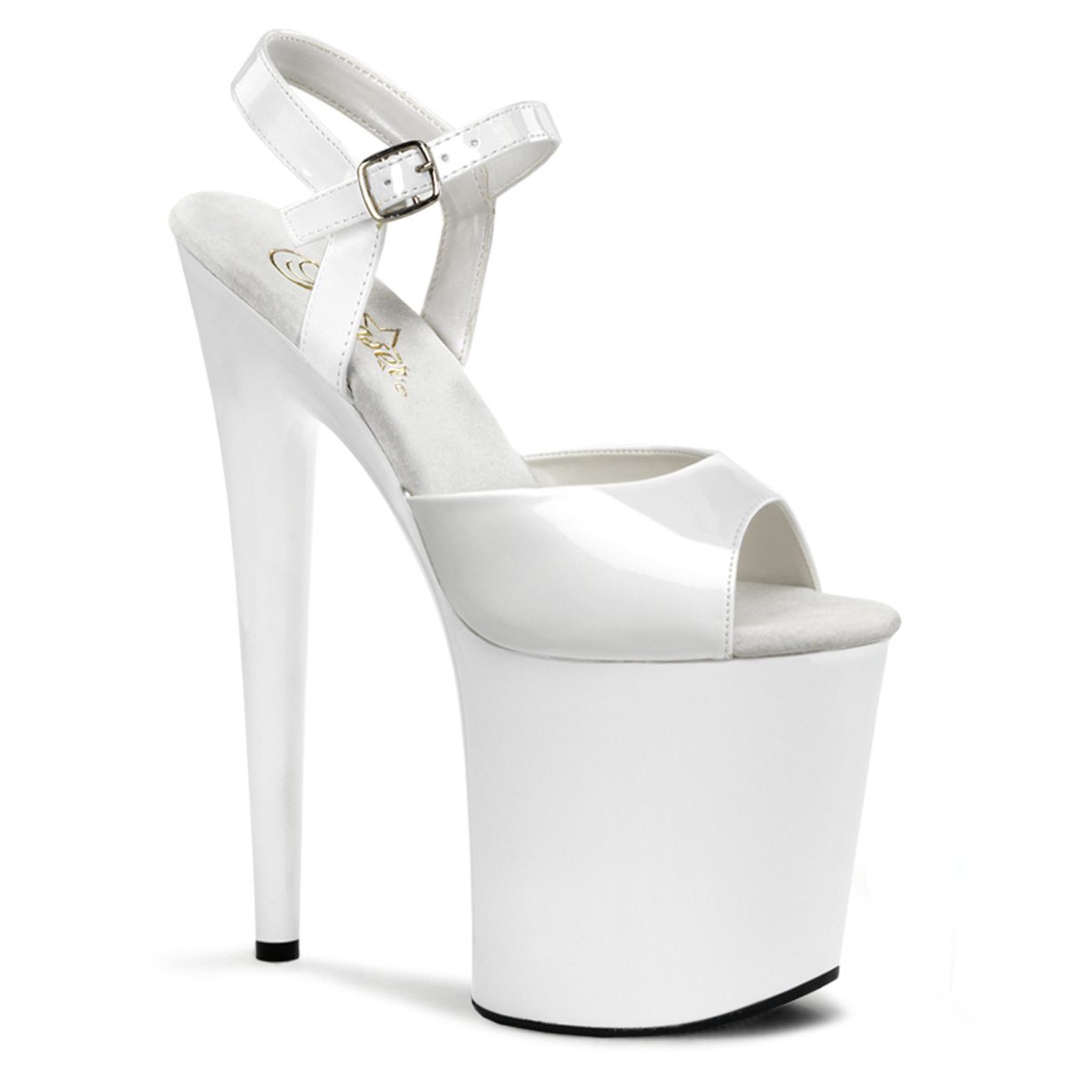 FLAMINGO-809 Bílé sexy boty | FLAMINGO-809 Pleaser