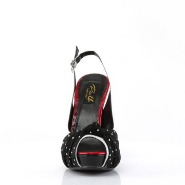 BETTIE-09 Retro lodičky Pin Up Couture - přední pohled