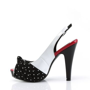 BETTIE-09 Retro lodičky Pin Up Couture - vnitřní pohled