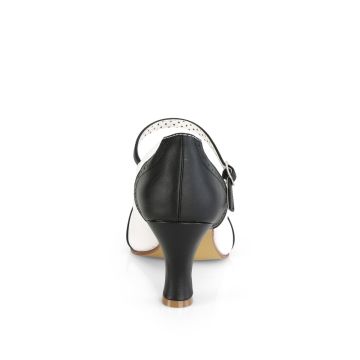 FLAPPER-25 Retro lodičky Pin Up Couture - zadní pohled FLAPPER-25 Retro lodičky Pin Up Couture - zadní pohled