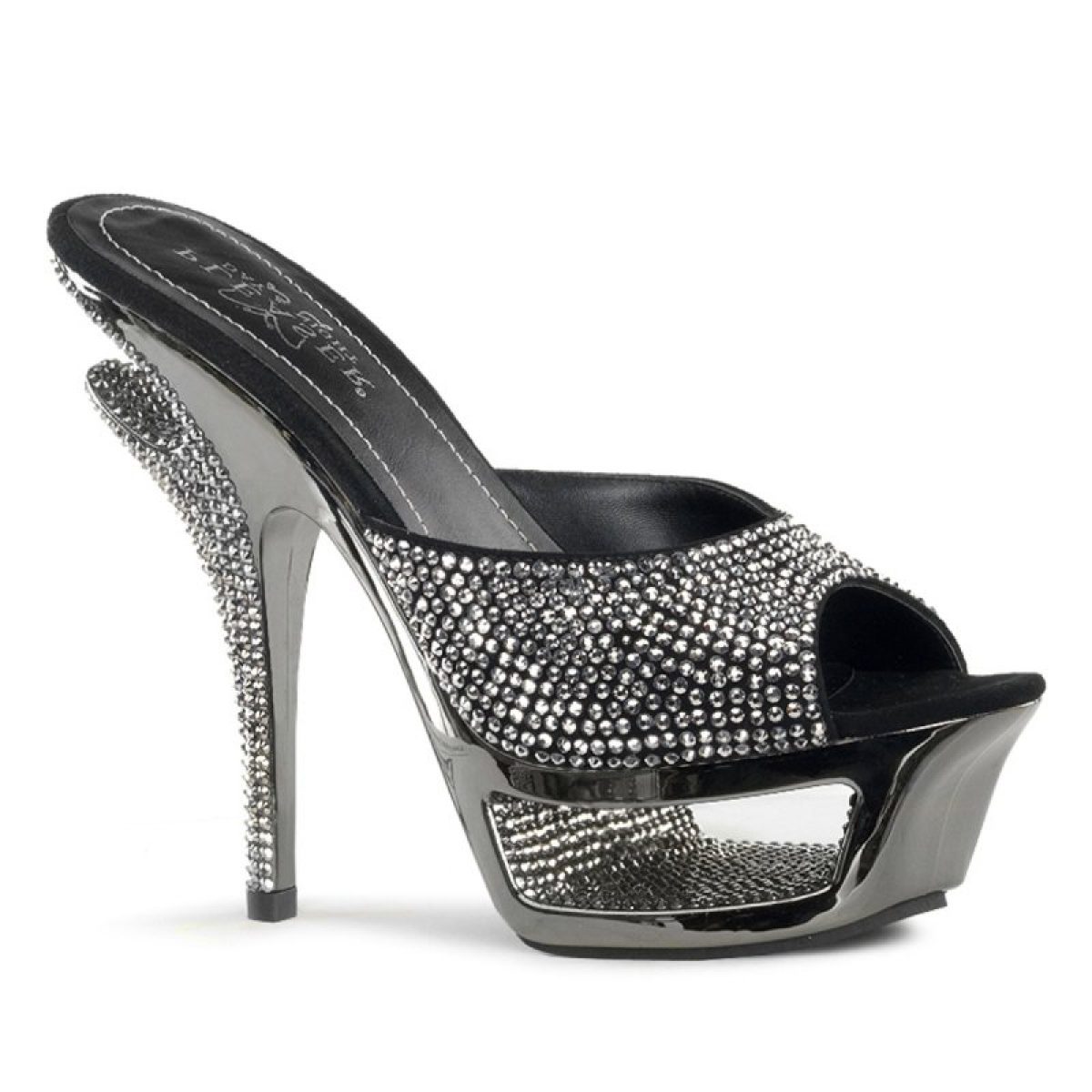 DELUXE-601RS Luxusní pantofle | DELUXE-601RS Pleaser