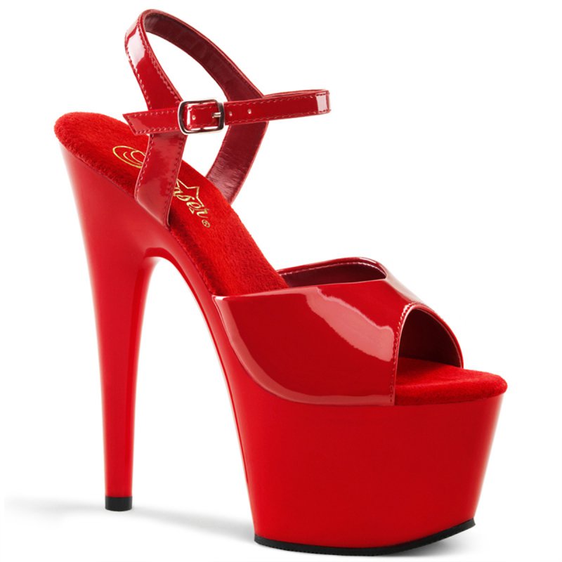 ADORE-709 Sexy červené sandály