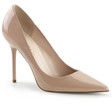 Béžové lodičky CLASSIQUE-20 Tělové Pleaser
