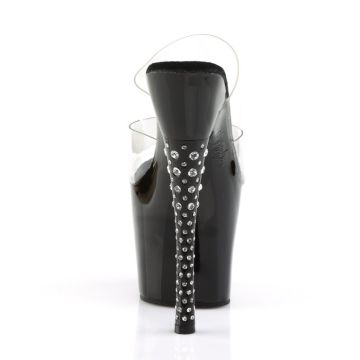 DIAMOND-702 Pantofle Pleaser Pleaser - zadní pohled